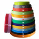 PVC Heat Shrink Tubing for AA Battery — 23mm Flat Width, 14 Colors, Custom Length