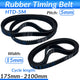 HTD 5M Timing Belt 15mm Wide Closed Loop CNC Synchronous Belt
