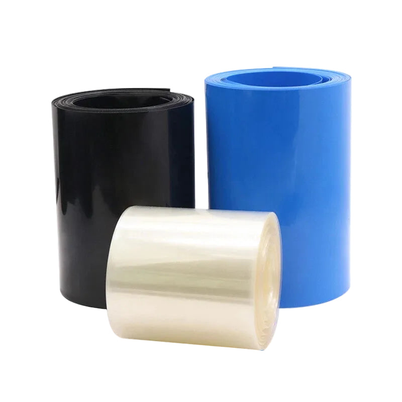 250mm Flat Width PVC Heat Shrink Tubing – Battery Pack Sleeve & Insulation Wrap
