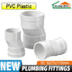 PVC Equal Offset Connectors Adapter Metric Plumbing Fittings For Water Pipe