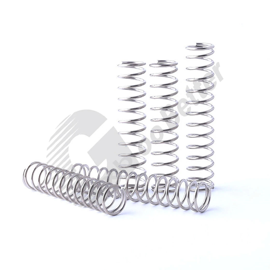 Compression Spring CS=1mm Y Type Zinc Plated Steel Spring OD=11~16mm L=60~100mm