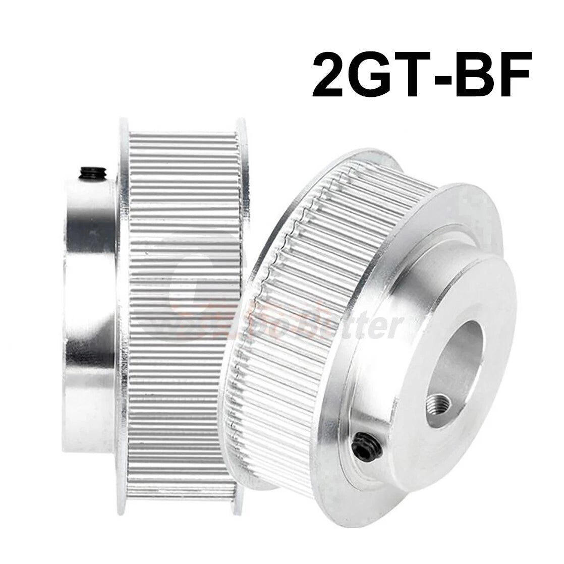Timing Pulley 2GT 50~58 Teeth BF-type Pulley Bore=5mm~15mm for 10mm CNC Belts