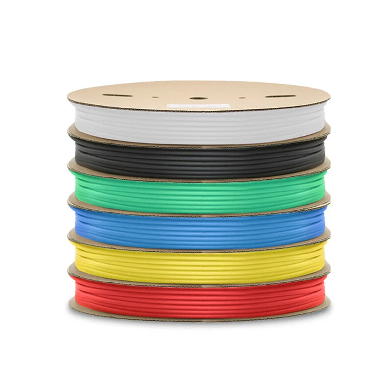 Heat Shrink Tubing 2:1 — φ0.6mm to φ10mm, 7 Colors, 1m & 5m