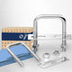M8 Square U-Bolts Stainless Steel A2 with Plates and Nuts — Multiple Sizes