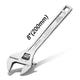 Adjustable Spanner Wrench 8" 200mm Chrome Vanadium Steel Professional Hand Tool