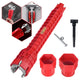 Multifunctional Plumbing Wrench with Screw Extractor & 34mm 40mm Sockets