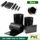 PVC Heat Shrink Tubing Black Wrap Sleeve — 7mm to 285mm, Battery & Wire Insulation