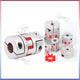 D40xL75mm CNC Flexible Shaft Coupling Alu Spider Splined Jaw Plum Coupler Motor
