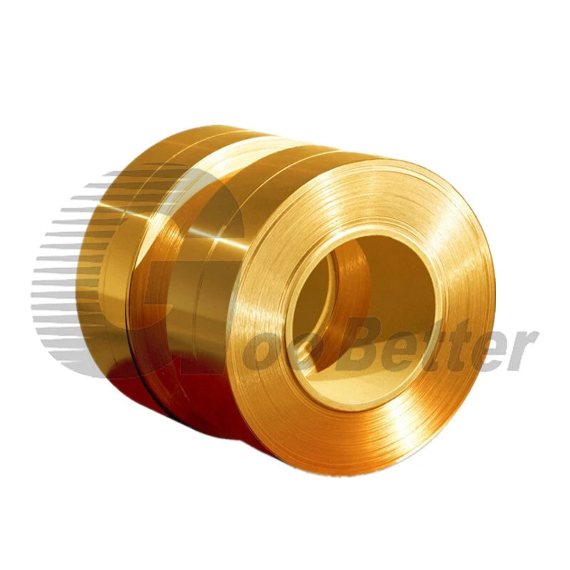 0.5m Brass Sheet Foil Plate Brass Strip Coil Thickness 0.1mm-1mm Breadth 200mm