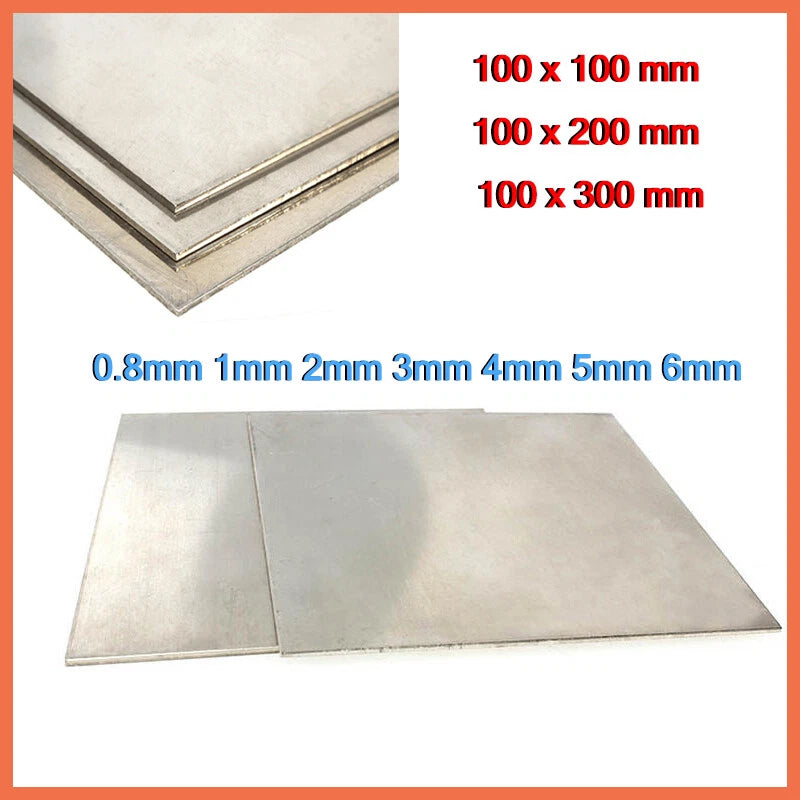 Copper Nickel Ni Plate Flat Panel Cupronickel Plate Sheets Thickess 0.2mm~3mm