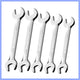 Thin Double Open End Spanner Repair Wrench Chrome Vanadium Steel Metric 6mm-36mm
