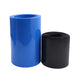 228mm Flat Width PVC Heat Shrink Tubing for Battery Packs — Black, Blue & Clear