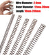 Wire Dia 2.0mm Compression Spring 304 Stainless Steel Pressure Springs ALL SIZE