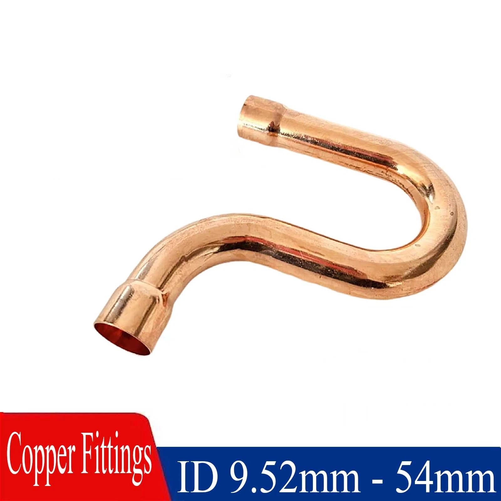 End Feed Return Bend Copper Pipe Fitting | 9.52mm–54mm | Plumbing U-Bend