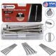 20PCS Hex Head 3/8-16x6" Lag Bolts Stainless Steel Wood Screws Hex Head Screws