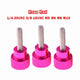 Knurled Thumb Screws – Aluminum & Stainless Steel, Rose Red Anodized | M5 M6 M8 M10 / 1/4-20 3/8-16