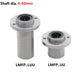 Round Flange Router Shaft Linear Bushing Bearings LMFP Series Shaft dia. 6-60mm