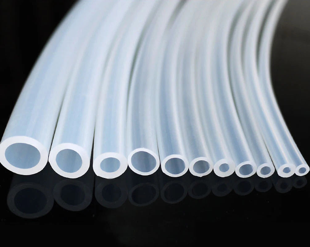 Clear Silicone Tube Food Grade Flexible Hose – ID 2mm to 15mm, Cut to Length