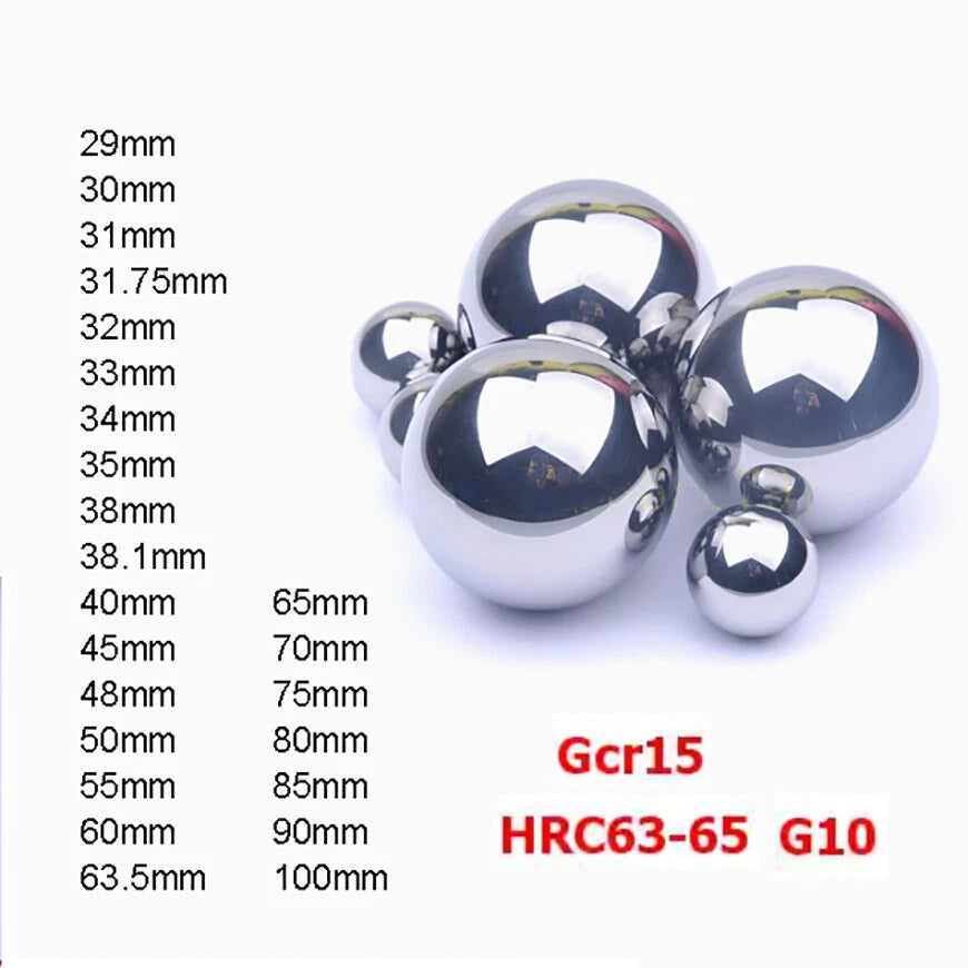 G10 Grade Gcr15 Bearing Steel Ball Precision Mechanical Bearings 29mm-100mm