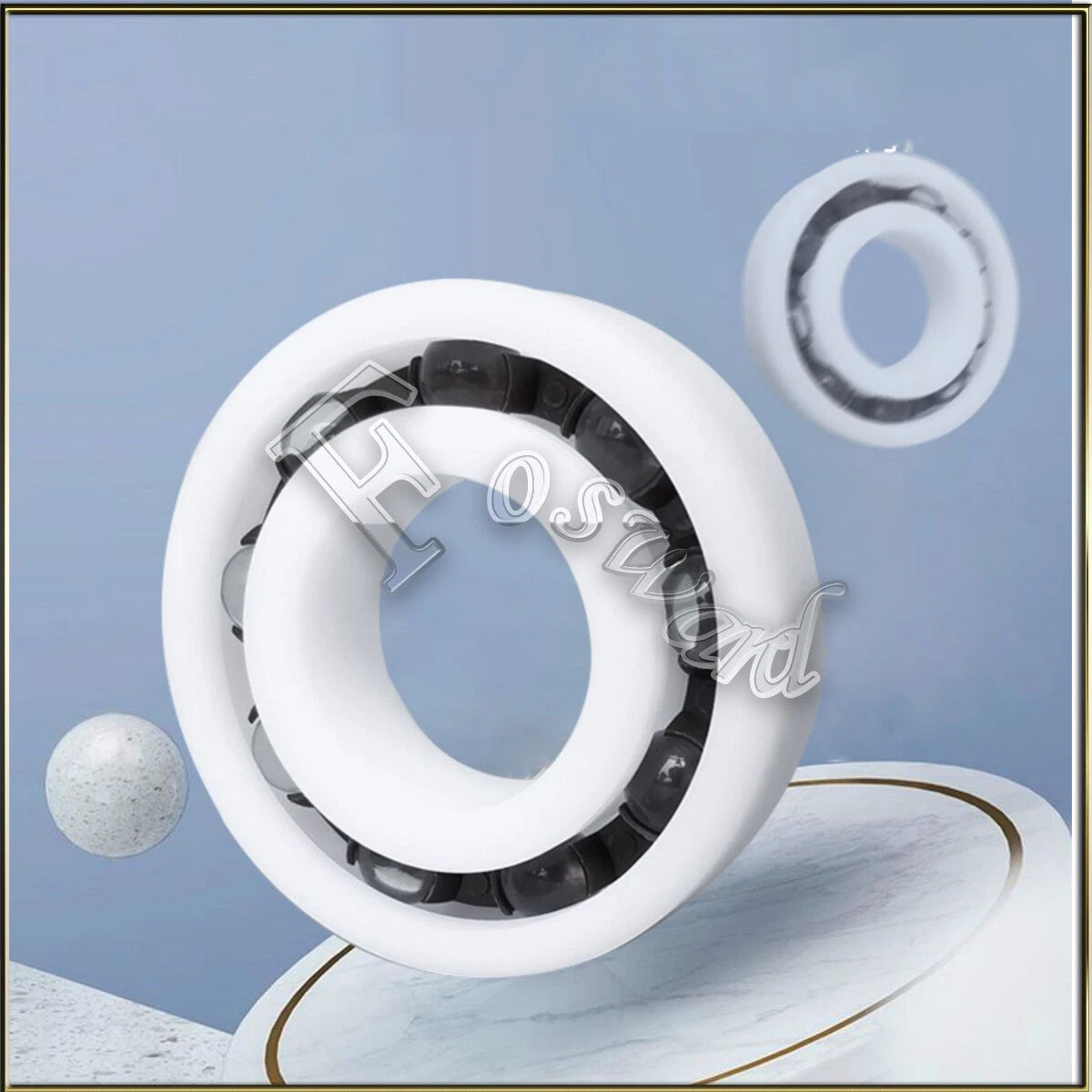 POM Plastic Bearing 603 - 6812 Deep Groove Ball Bearings Waterproof Various Size
