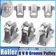 48 58 68 Pulley U V H Groove Shape Roller Wheels Idler Pulley Wheel Crane Roller