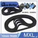 MXL Timing Belt 10mm Wide – Rubber Synchronous Drive Belt, 2.032mm Pitch (69.6MXL to 1636MXL)