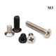 M3 Countersunk Thin Machine Screws – Carbon Steel, Nickel/Black Zinc, Phillips Drive (3–16mm Lengths)
