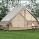 Inflatable Tent With Pump,Glamping Tents For 4-6 Person, Easy Setup 4 Season Waterproof Outdoor Tent,Waterproof Luxury Glamping Tent with 12 Mesh Window