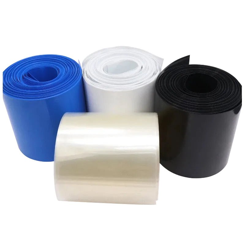 PVC Heat Shrink Tubing 140mm Width – Battery Wrap & Insulation Sleeve - HomeDIYer
