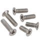 M1.4–M4 Countersunk Phillips Machine Screws – Nickel Plated, Fully Threaded (3–20mm Overall Length)