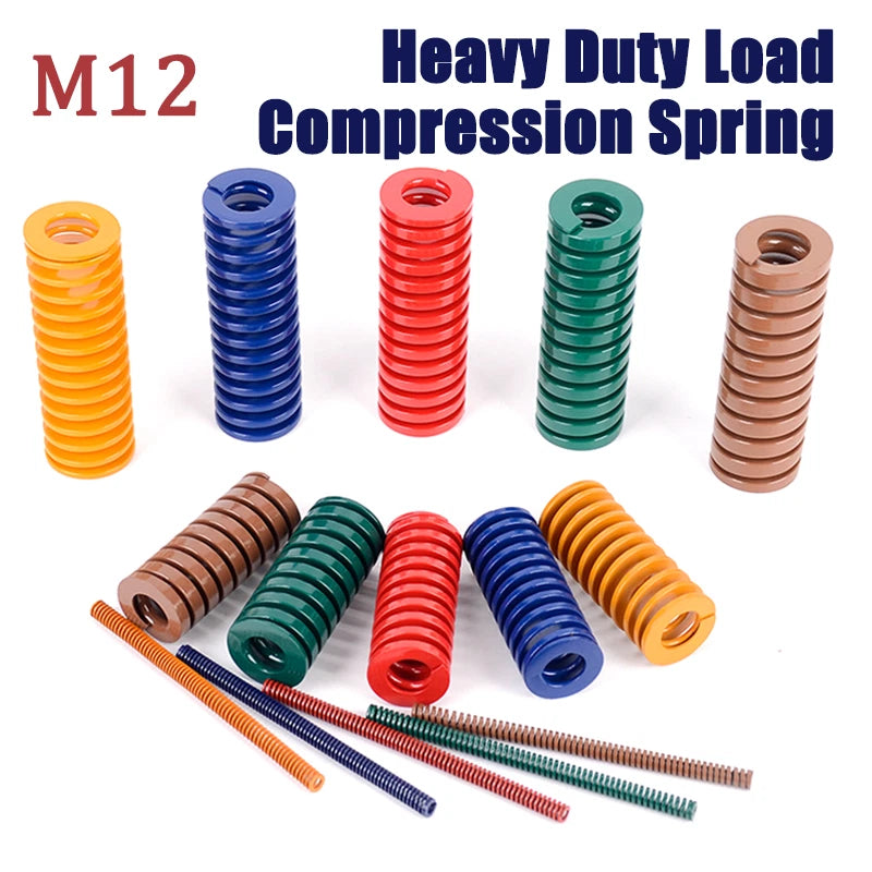 Heavy Duty Load Compression Spring Die Springs OD:12mm TF/TL/TM/TH/TB Multi-Size
