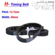 H-Type Timing Belt – 12.7mm Pitch, 30mm Wide, Rubber Closed Loop Drive Belt