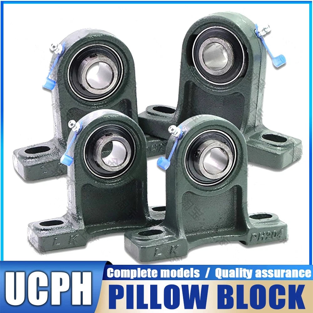 UCPH204 205 206 207 208 09 10 Bearing BORE 20-50mm Pillow Block Mounted Bearings
