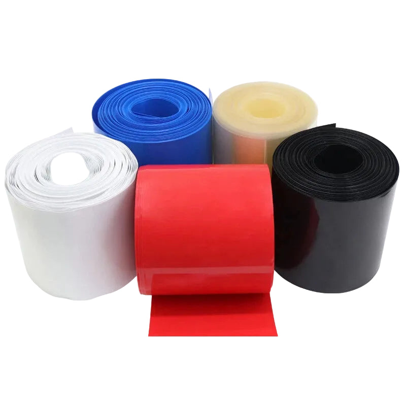 PVC Heat Shrink Tubing 150mm Width – Battery Wrap & Wire Insulation Sleeve