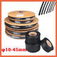Black Heat Shrink Tubing 10mm–45mm | Polyolefin Electrical Sleeving — 25M / 50M / 100M Rolls