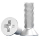 Phillips Countersunk Machine Screws DIN 965 | 6063 Aluminum | M1.7–M6