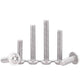 Torx Flanged Button Head Screws — 18-8 Stainless Steel, ISO 7380-2, M2 to M8