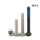 M2.6 Phillips Round Pan Head Machine Screws — Computer Bolts, Multiple Finishes