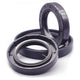 TC Oil Seal Ring ID 8–27mm | Nitrile Rubber Double Lip Shaft Seal with Metal Frame & Spring