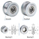 Idler Timing Pulley GT2 16T-60T Synchronous Wheel for Drive Belts Width 6mm 10mm