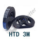 3M Timing Belt 10mm Wide Closed Loop Synchronous Belt – 90mm to 399mm