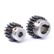 2 Mod 12-24 Teeth Straight Spur Gear 45# Steel Motor Transmission Gear