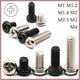 Phillips Pan Head Machine Screws – Carbon Steel M1 to M4, Multiple Lengths & Finishes