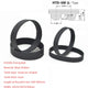 HTD5M Timing Belt 5mm Pitch – 430mm to 695mm, 10–30mm Wide, Black Rubber Drive Belt