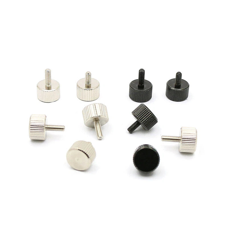 M3 Thumb Screws Carbon Steel Knurled Grip Adjustment Screws