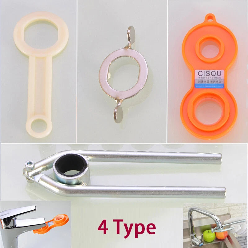 Faucet Aerator Nozzles Keys Spout Removal Repair Wrench Universal Tap Spanner