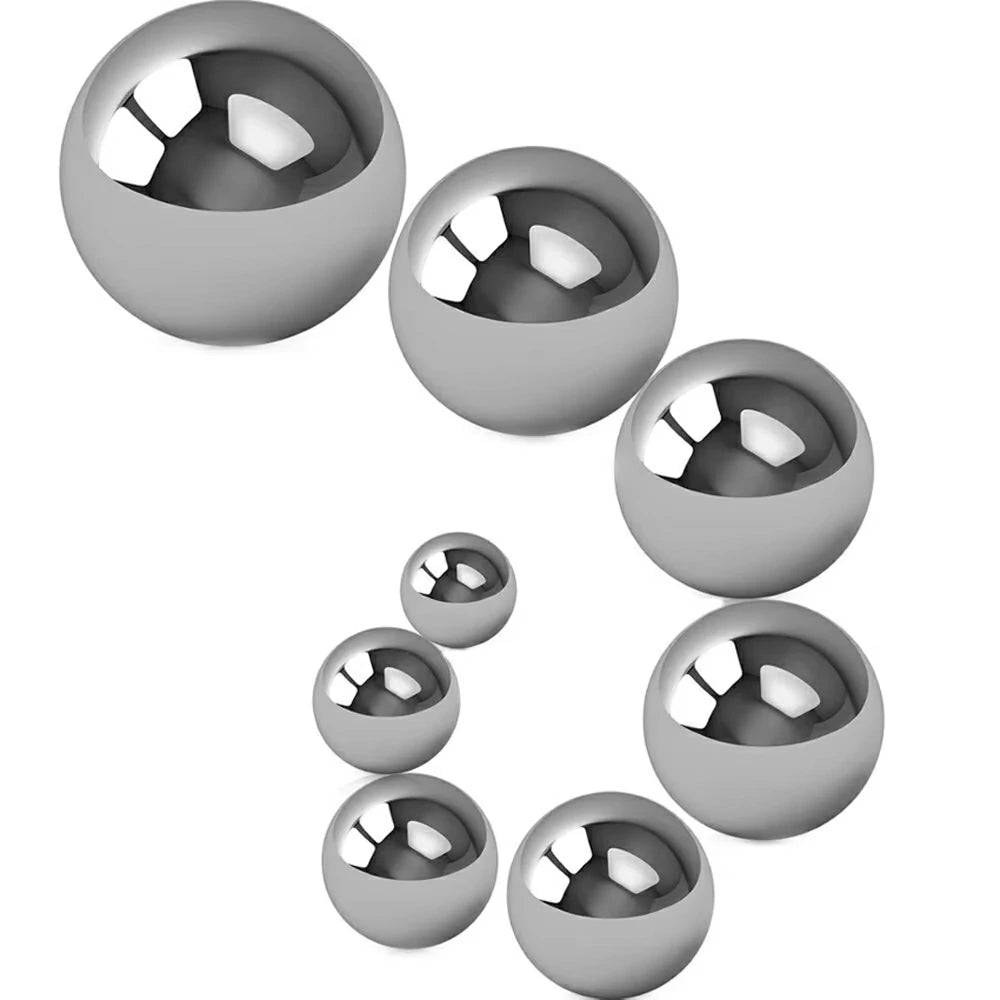 10Pcs Bearing Steel Ball High Precision Solid Balls Smooth Iron Beads 1mm - 30mm - HomeDIYer