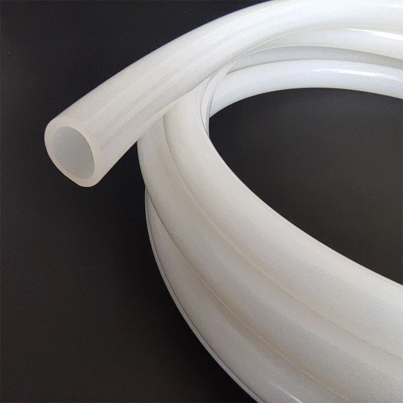 Silicone Vacuum Hose Pipe — White Rubber Tube for Water, Air & Coolant | ID 2mm–38mm
