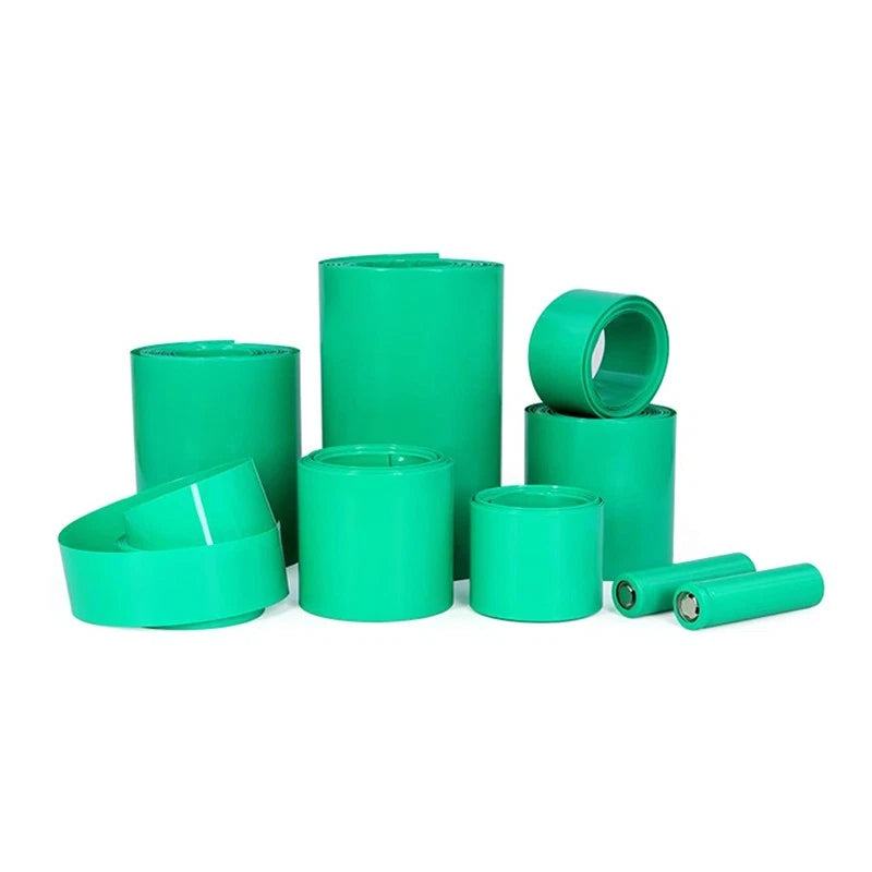 Green PVC Heat Shrink Tubing – Battery & Wire Insulation Sleeve (7mm–200mm)