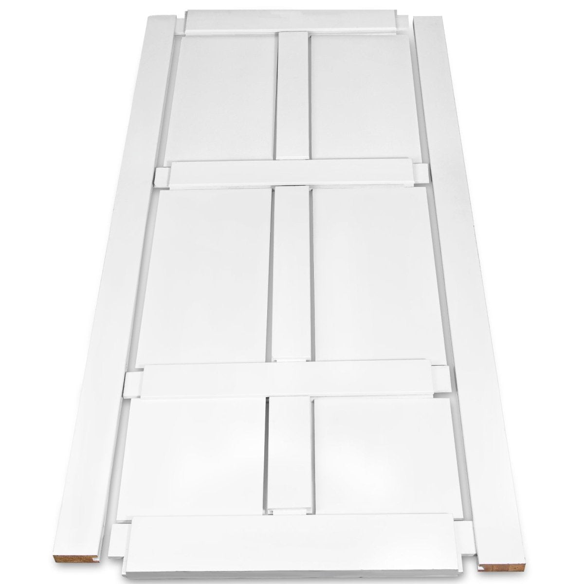 28" x 84" Six Panel Real Primed Door Slab, DIY Panel Door, Modern Interior Barn Door, Water - proof, Anti - deformation, Pre - Drilled Ready to Assemble, Suitable for Pre - hung Door and Barn Door - HomeDIYer